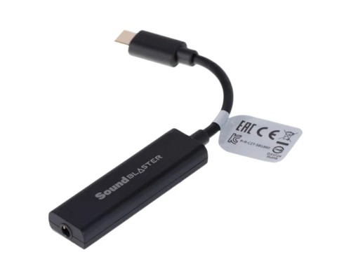 [Звуковая плата] Звуковая карта USB-C CREATIVE Sound Blaster Play! 4,  2.0, Ret [70sb186000000]