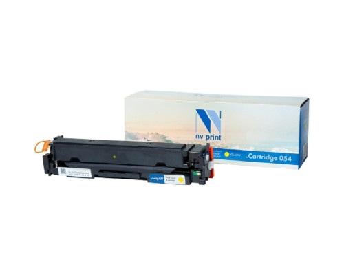 [Расходные материалы] Картридж совместимый NVP NV-054 Yellow для Canon i-Sensys LBP-620/621/623/640/MF-640/641/642/643/644/645 (1200k)