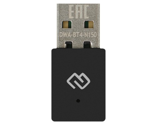 [Сетевое оборудование] Digma DWA-BT4-N150 N150 Net Adapter WiFi + Bluetooth USB 2.0 (ant.int) 1ant. (pack:1pcs)