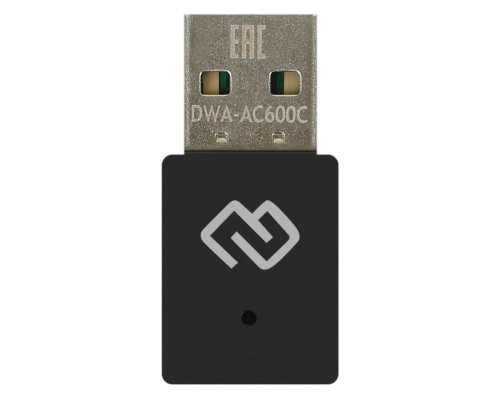 [Сетевое оборудование] Digma DWA-AC600C Net Adapter WiFi AC600 USB 2.0 (ant.int) 1ant. (pack:1pcs)