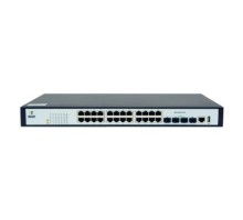 SNR SNR-S2989G-24TX Управляемый коммутатор уровня 2, 24 порта 10/100/1000Base-T, 4 порта 1/10G SFP+