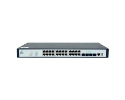 [Сетевое оборудование] SNR SNR-S2989G-24TX Управляемый коммутатор уровня 2, 24 порта 10/100/1000Base-T, 4 порта 1/10G SFP+