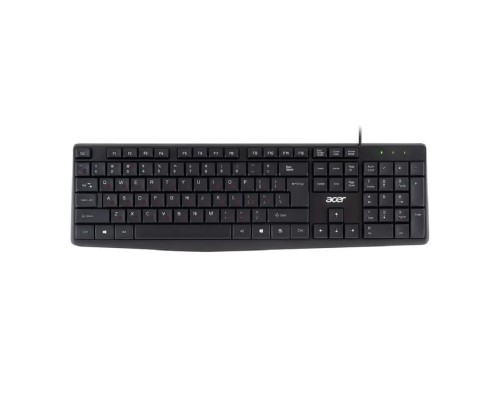 [Acer] Acer OKW121 [ZL.KBDEE.00B] черный USB проводная клавиатура