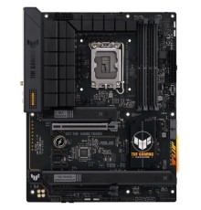 ASUS TUF GAMING B760-PLUS WIFI D4  (Socket 1700, ATX, 4xDDR4(128GB),DP/HDMI, 1xPCIe 5.0x16/1xPCIe 3.0x16/2xPCIe 3.0, 1xLAN (2.5GbE), Wi-Fi, BT, 4xSATA 6Gb/s, 3xM.2, 1xType-C, 4xUSB 3.2, 1xUSB 2.0)