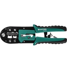 KRAFTOOL  RJ-Pro RJ45 RJ11/RJ12, Универсальный кримпер  [22698]