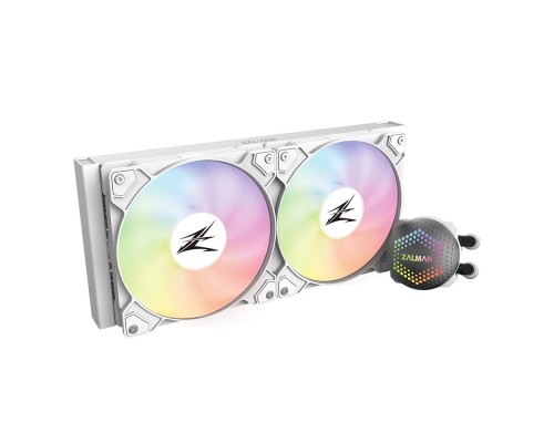 [Вентилятор] Система водяного охлаждения Zalman ALPHA 28 White 140 мм - две секции, 3 pin, радиатор - алюминий