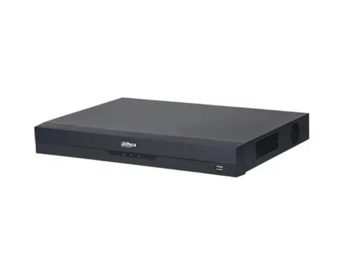 [Видеорегистраторы] DAHUA DHI-NVR5216-EI 16-канальный IP-видеорегистратор 4K, H.265+, видеоаналитика, входящий поток до 384Мбит/с, 2 SATA III до 16Тбайт