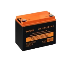Exegate EX285664RUS Аккумуляторная батарея ExeGate HRL 12-33 (12V 33Ah, под болт М6)