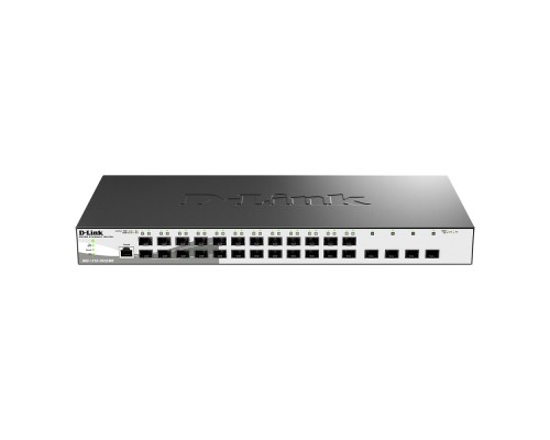 [Сетевое оборудование] D-Link DGS-1210-28XS/ME/B2A Управляемый L2 коммутатор с 24 портами 100/1000Base-X SFP и 4 портами 10GBase-X SFP+