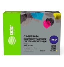 Картридж струйный Cactus CS-EPT46S4 T46S4 желтый (30мл) для Epson SureColor SC-P700