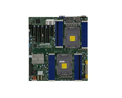 [Материнская плата] Supermicro MBD-X12DPI-NT6-B Сервер.плата <C621A 2x LGA-4189> <2x SKT-1205L-P4IC-FXC, 1x MCP-260-00042-0N, 2x CBL-0044L>