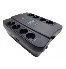 PowerCom Spider SPD-550U LCD ИБП {Line-Interactive, 550VA / 330W, 8xEURO: 4 с резервным питанием, 4 с фильтрацией, USB} (1138685)