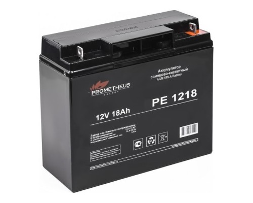 [Прометей Энерджи] Prometheus Energy РЕ1218 (12V 18Ah) аккумулятор свинцово-кислотный