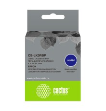 Картридж ленточный Cactus CS-LK3RBP черный для Epson LW300/LW400/LW700/LW600P/LW1000P
