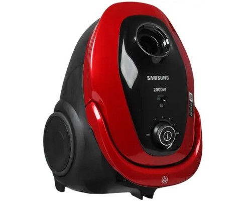 [Пылесос] Samsung VC20M253AWR/EV Пылесос, мешок,  2000Вт, красный
