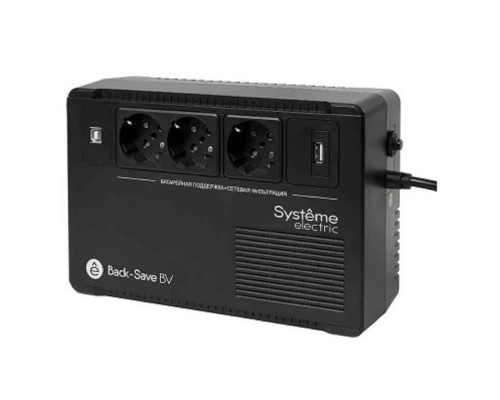 [Систем Электрик ] SYSTEME ELECTRIC UPS Back-Save BV BVSE600RS 