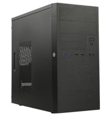 ES555BK PM-450ATX U3*2+TypeC*2+2*combo Audio; intrusion switch; power button lock; Extra 2xHDD cage; plastic screwless parts [6188250]