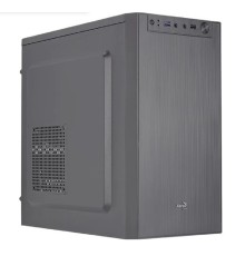 Корпус mATX Aerocool CS-108-S-BK-v1, Mini-Tower, без БП,  черный (4711099471720)