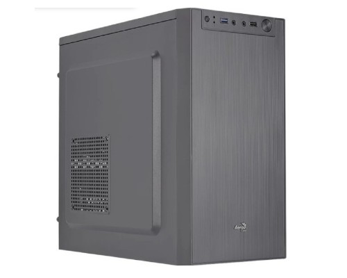 [Корпус] Корпус mATX Aerocool CS-108-S-BK-v1, Mini-Tower, без БП,  черный (4711099471720)