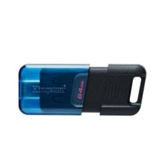 Kingston USB Drive 64GB DataTraveler 80M OTG USB Type-C USB 3.2  черный [DT80M/64GB]
