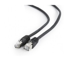 Cablexpert Патч-корд FTP PP6-1M кат.6, 1м, литой, многожильный (черный)