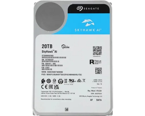[Жесткий диск] 20Tb Seagate SkyHawk AI Survelilance SATA3 3.5