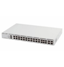 ELTEX MES3324F Ethernet-коммутатор 20 портов 1000Base-X(SFP), 4 комбинированных порта 10/100/1000Base-T/1000Base-X(SFP), 4 порта 10GBase-R (SFP+), L3, 2 слота для модулей питания
