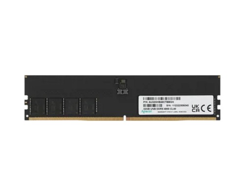 [Модуль памяти] Apacer DDR5 32GB 4800 MT/s CL40 FL.32G2A.PTH