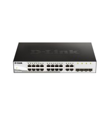 D-Link DGS-1210-20/FL2A Управляемый L2 коммутатор с 16 портами 10/100/1000Base-T и 4 комбо-портами 100/1000Base-T/SFP