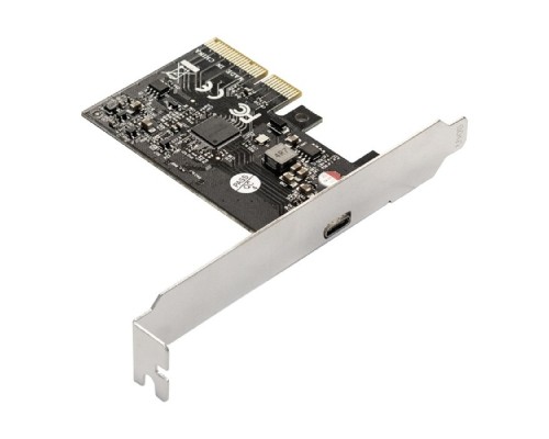 [USB-концентраторы] Exegate EX293839RUS Контроллер  EXE-321 (PCI-E x4 v3.0, 20Gbps (USB3.2 GEN2x2) Type-C ext., ASMedia Chipset ASM3242)