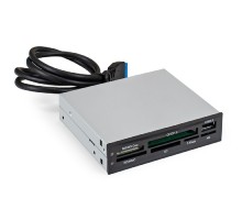 Exegate EX293028RUS Картридер USB3.0  <CR-611U3> (внутренний, 3.5