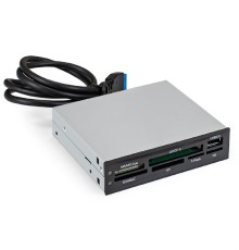 Exegate EX293028RUS Картридер USB3.0  <CR-611U3> (внутренний, 3.5