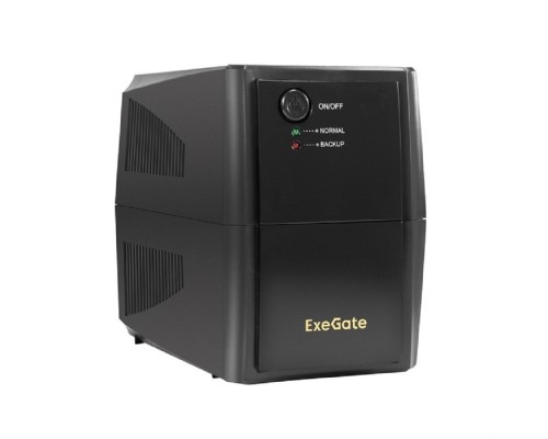 [ИБП] Exegate EX294608RUS ИБП ExeGate SpecialPro UNB-500.LED.AVR.4C13 <500VA/300W, LED, AVR, 4*C13, Black>