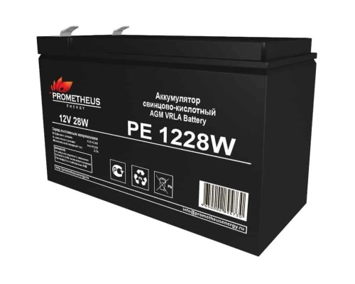 [Прометей Энерджи] Prometheus Energy PE 1228 W (12V 7Ah) аккумулятор свинцово-кислотный