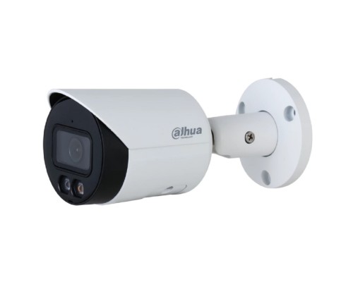 [Видеонаблюдение] DAHUA DH-IPC-HFW2849SP-S-IL-0360B Уличная цилиндрическая IP-видеокамера SmartDualLight 8Мп, 1/2.7” CMOS, объектив 3.6мм, видеоаналитика, микрофон, ИК 30м, LED 30м, IP67, металл