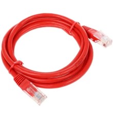 Cablexpert Патч-корд UTP PP12-1.5M/R кат.5, 1.5м, литой, многожильный (красный)