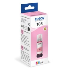 EPSON C13T09C64A  Картридж 108 EcoTank Ink для Epson L8050/L18050, Light Magenta 70