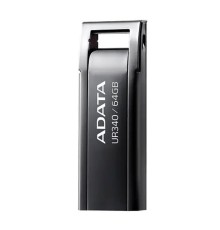 A-DATA Flash Drive 64GB UR340 USB3.2 черный [AROY-UR340-64GBK]