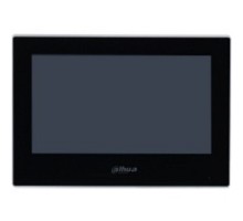 DAHUA DHI-VTH2621G-WP Видеодомофон IP 7 дюймовый с WiFi 2.4ГГц, черный, ёмкостной сенсорный экран, питание DC 12В/PoE