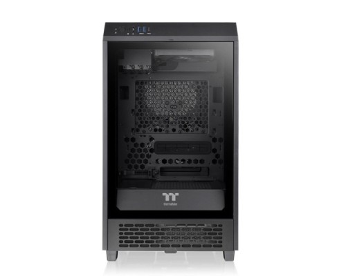 [Корпус] Корпус Thermaltake The Tower 200 черный без БП miniITX 11x120mm 5x140mm 2xUSB3.0 1xUSB3.1 audio bott PSU
