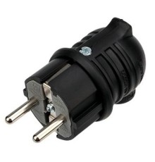 REXANT 111-003 Вилка угловая влагозащищенная, с/з, 16 А, IP44 каучук REXANT