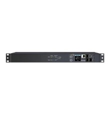 CyberPower PDU44005 (PDU20SWHVIEC10ATNET) ATS {1U type, 16Amp,SNMP, plug IEC 320 C20, (8) IEC 320 C13 (2) IEC 320 C19}