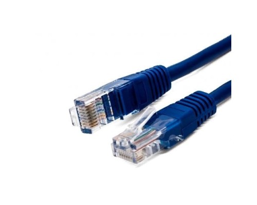 [Коммутационный шнур] Filum FL-U5-C-2M-BL Кабель патч-корд, U/UTP 5e cat. 2м, 26AWG(7x0.16 мм), чистая медь, PVC, синий (872996)