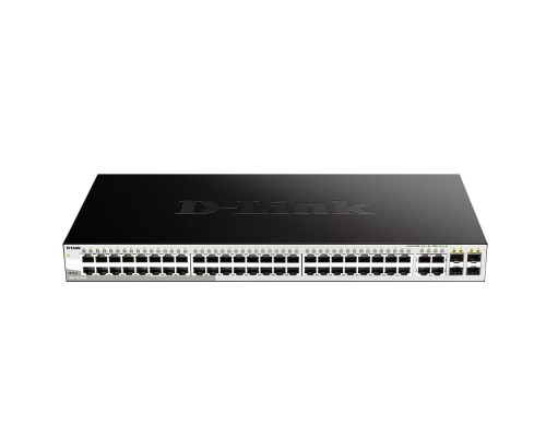 [Сетевое оборудование] D-Link DGS-1210-52/FL2A Управляемый L2 коммутатор с 48 портами 10/100/1000Base-T и 4 комбо-портами 100/1000Base-T/SFP 