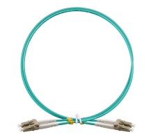 Exegate EX295128RUS Патч-корд волоконно-оптический FC-D-503-LC-LC-1M-LSZH (Шнур ВО MM 50/125 (OM3), LC/UPC-LC/UPC, Duplex, LSZH, 1м)