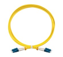 Exegate EX295125RUS Патч-корд волоконно-оптический FC-D-9-LC-LC-1M-LSZH (Шнур ВО SM 9/125 (OS2/G.652.D), LC/UPC-LC/UPC, Duplex, LSZH, 1м)