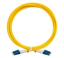 Exegate EX295137RUS Патч-корд волоконно-оптический FC-D-9-LC-LC-3M-LSZH (Шнур ВО SM 9/125 (OS2/G.652.D), LC/UPC-LC/UPC, Duplex, LSZH, 3м)
