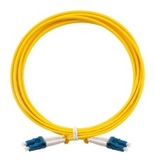 Exegate EX295137RUS Патч-корд волоконно-оптический FC-D-9-LC-LC-3M-LSZH (Шнур ВО SM 9/125 (OS2/G.652.D), LC/UPC-LC/UPC, Duplex, LSZH, 3м)