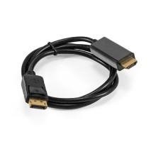 Exegate EX294708RUS Кабель DisplayPort-HDMI ExeGate EX-CC-DP-HDMI-1.0 (20M/19M, 1,0м, экран)