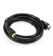 Exegate EX294697RUS Кабель HDMI ExeGate EX-CC-HDMI2-1.5 (19M/19M, v2.0, 1,5м, 4K UHD, Ethernet, позолоченные контакты)